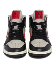 Carica l&#39;immagine nel visualizzatore di Gallery, AIR JORDAN 1 MID BLACK GYM RED COLLEGE GREY
